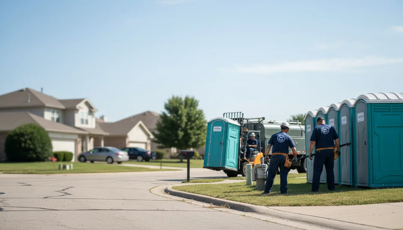 Porta Potty Rental in Metamora, IL near me